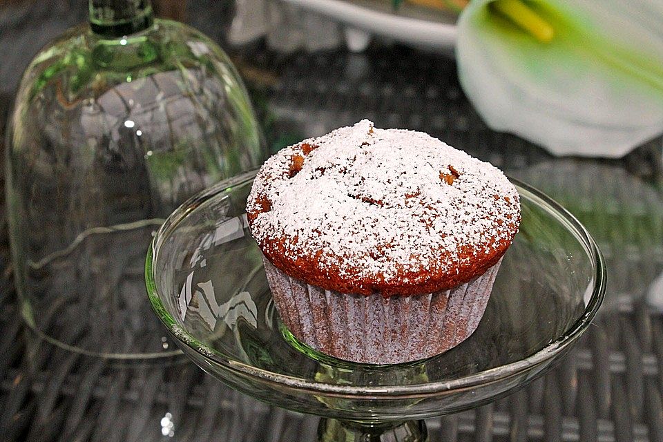 Apfel - Nougat - Muffins