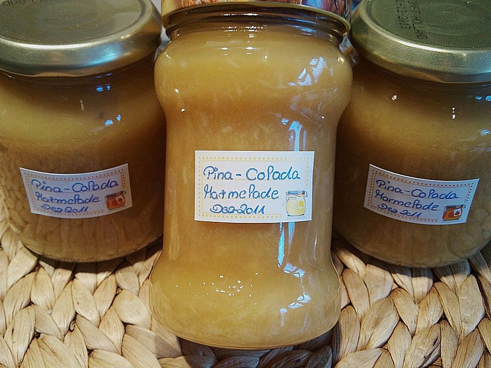 Pina - Colada - Marmelade von maggie03| Chefkoch