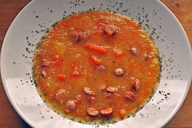 Kartoffelsuppe mit Schinken von Schoko-Rosi| Chefkoch