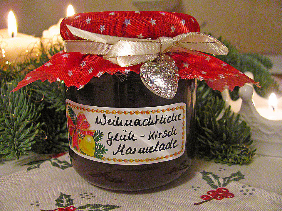 Weihnachtliche Glüh-Kirsch-Marmelade von monimahoni0905| Chefkoch