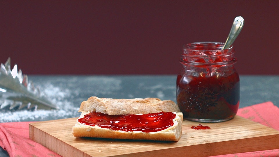 Weihnachtliche Glüh-Kirsch-Marmelade von monimahoni0905