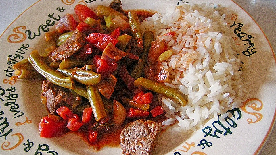 Fisolengulasch Mit Lamm Von Paulita Chefkoch 