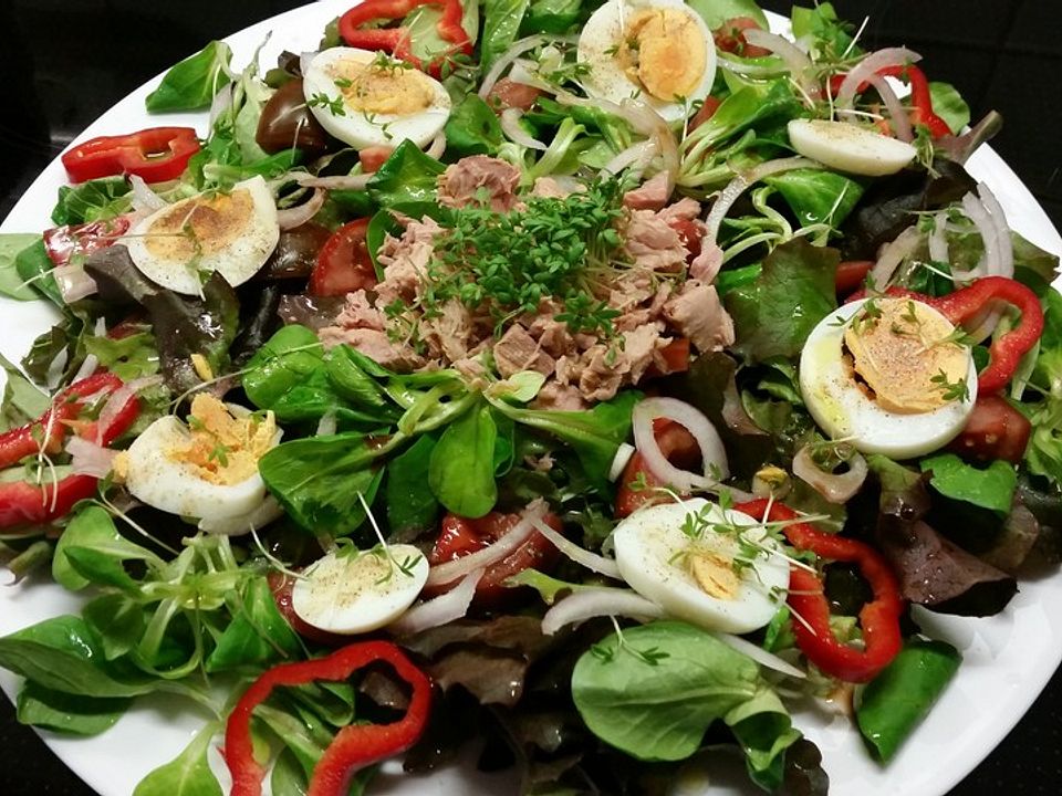 Schneller Salat mit Thunfisch von reise-tiger| Chefkoch