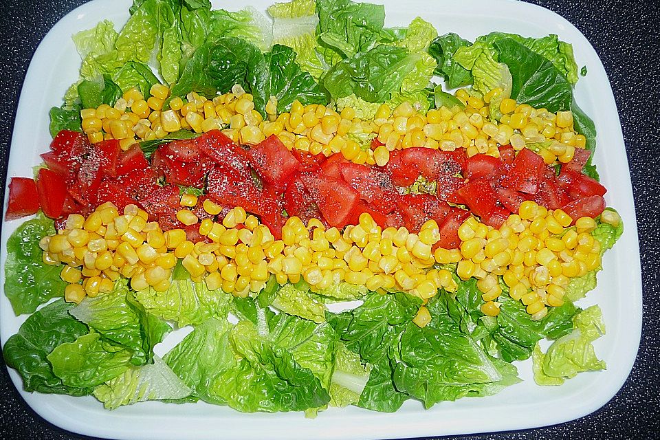 Schneller Salat mit Thunfisch