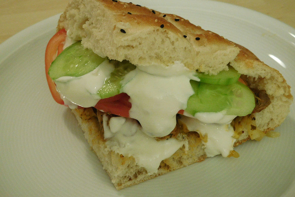 Döner im Fladenbrot