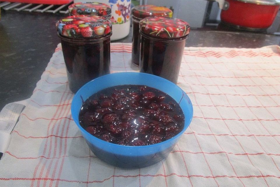 Kirsch - Cranberry - Konfitüre