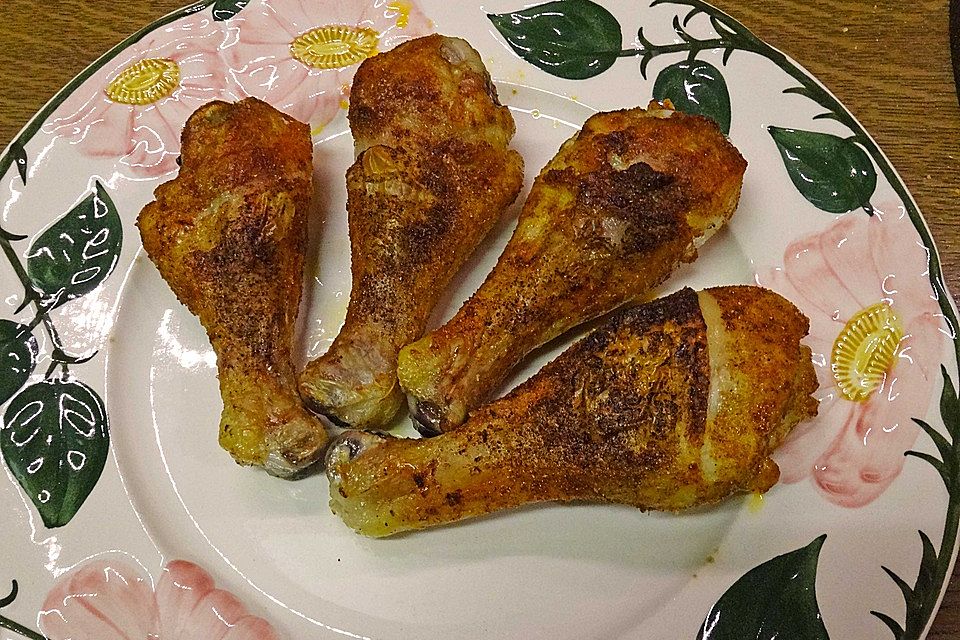 Knoblauch - Hähnchenschenkel Knoblauch - Hähnchenschenkel