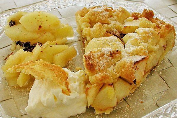 Knuspriger Apfelkuchen mit Amarettini von Jenny86 | Chefkoch