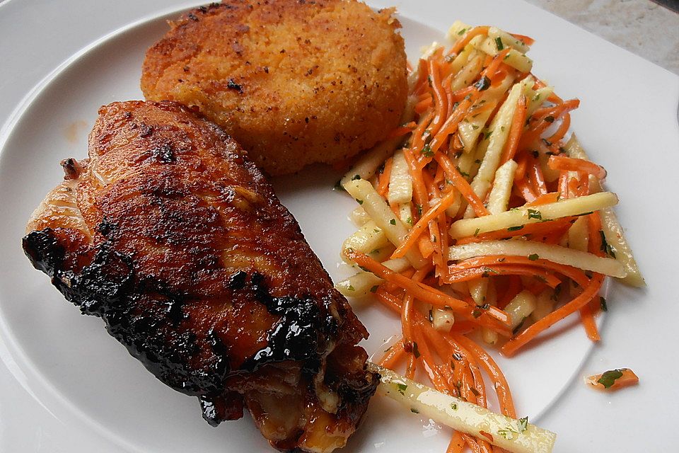 Mozzarella - Schnitzel mit Tomaten - Knoblauch - Nudeln