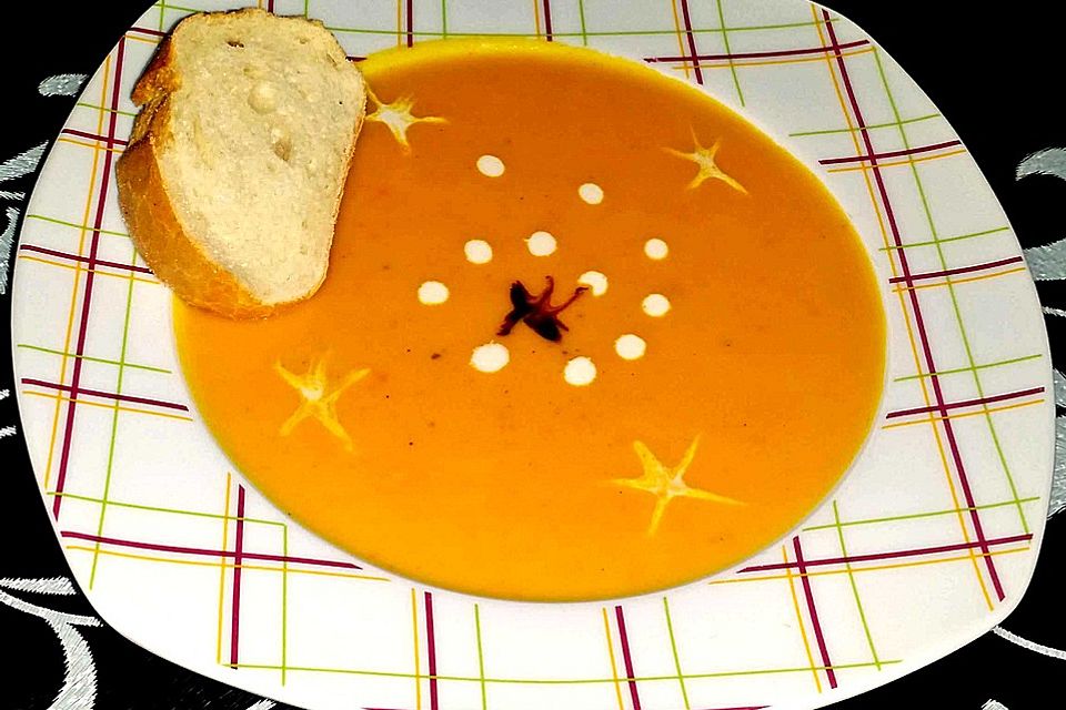 Kürbiscremesuppe aus Kinderzeiten