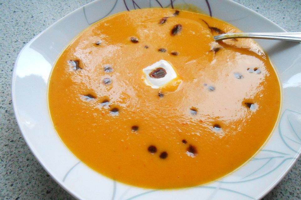 Kürbiscremesuppe aus Kinderzeiten