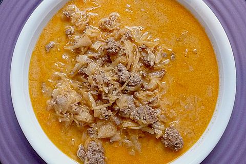 Leckeres Rezept für Sauerkraut-Gemüse-Suppe
