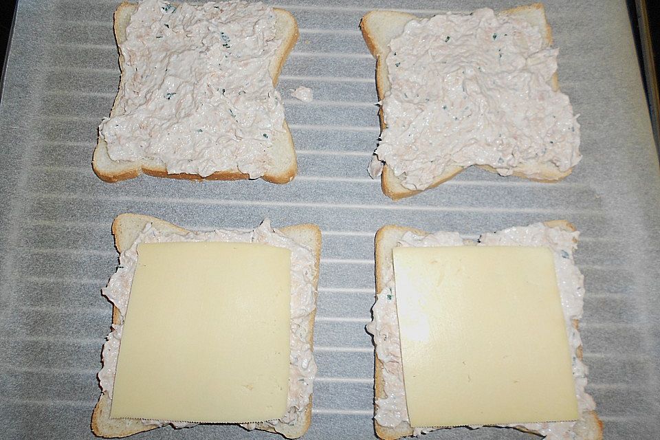 Thunfisch - Schmand - Toasts