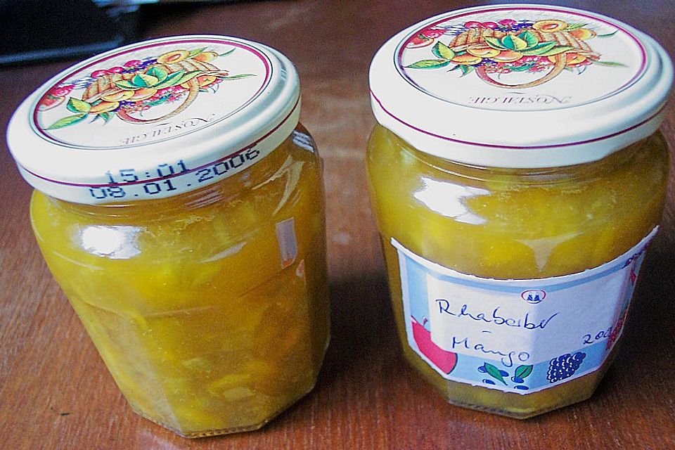 Rhabarber - Mango - Marmelade