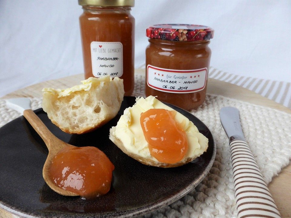 Rhabarber - Mango - Marmelade von javanne321| Chefkoch