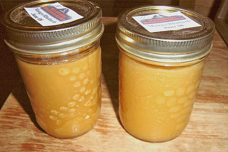 Rhabarber - Mango - Marmelade