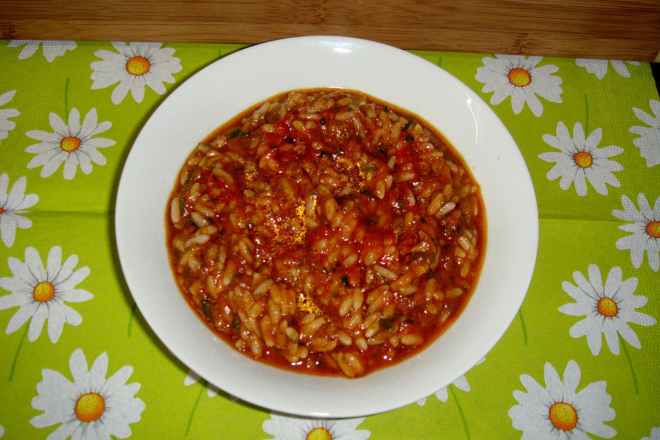 Tomaten - Risotto