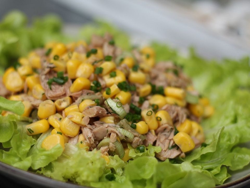 Schneller Mais - Thunfisch - Salat von Linili87| Chefkoch