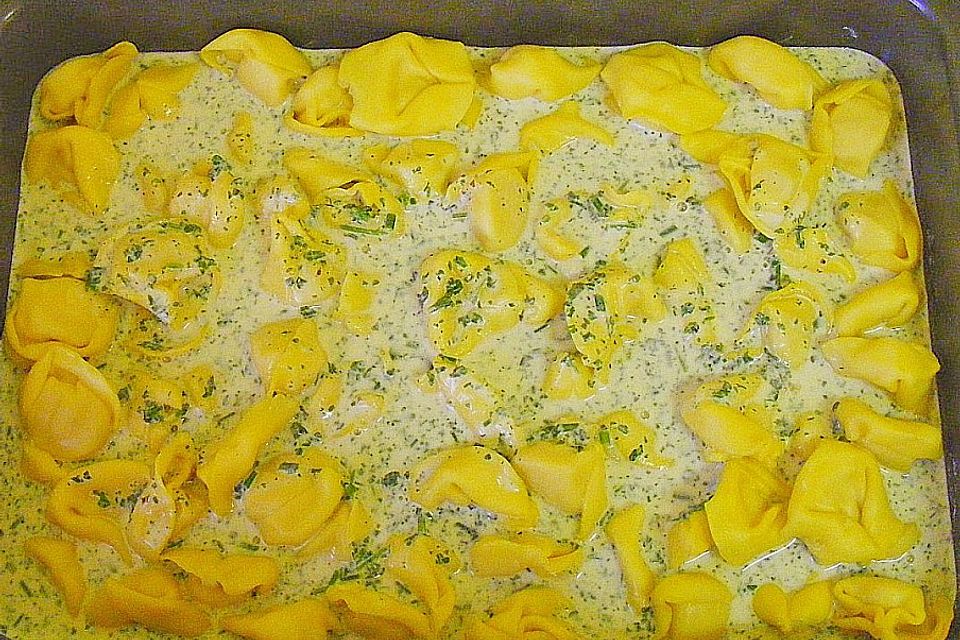 Tortellini - Schinken - Auflauf à la Tom