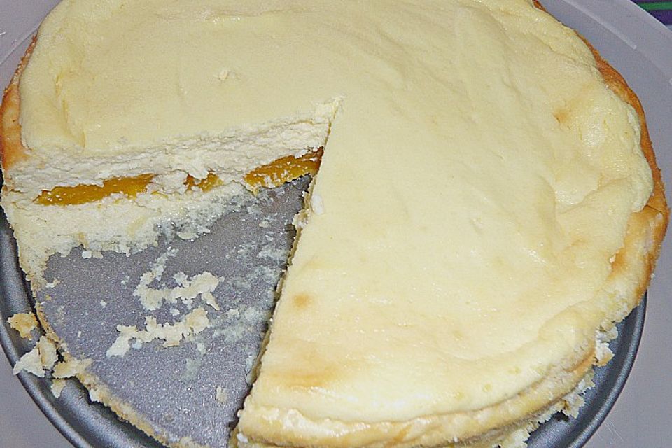 Chrissis Pfirsich - Käsekuchen