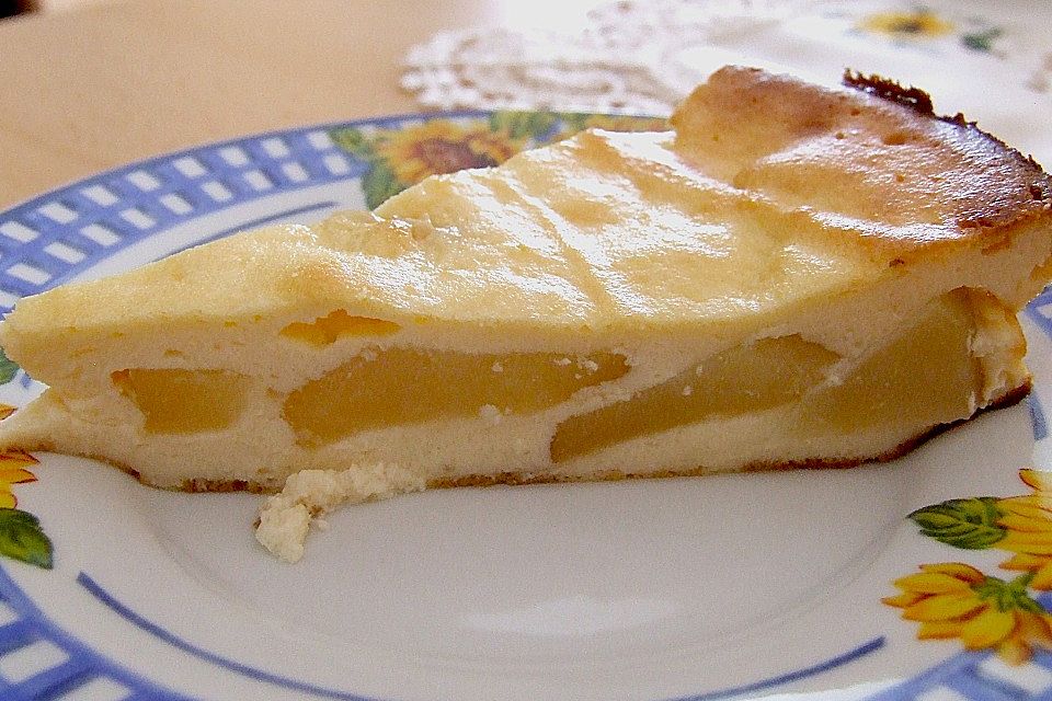 Chrissis Pfirsich - Käsekuchen