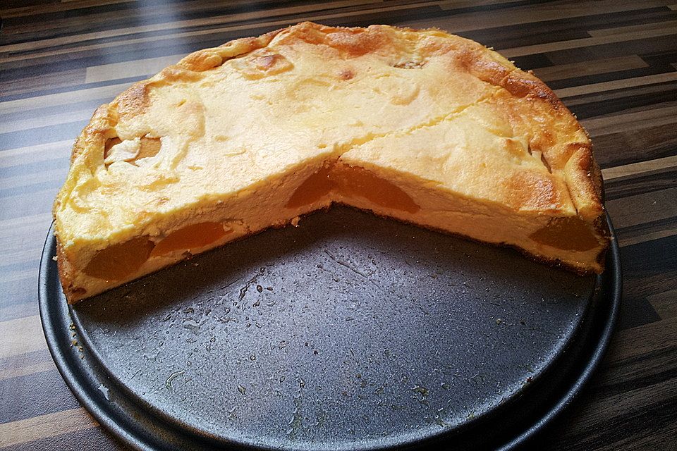 Chrissis Pfirsich - Käsekuchen