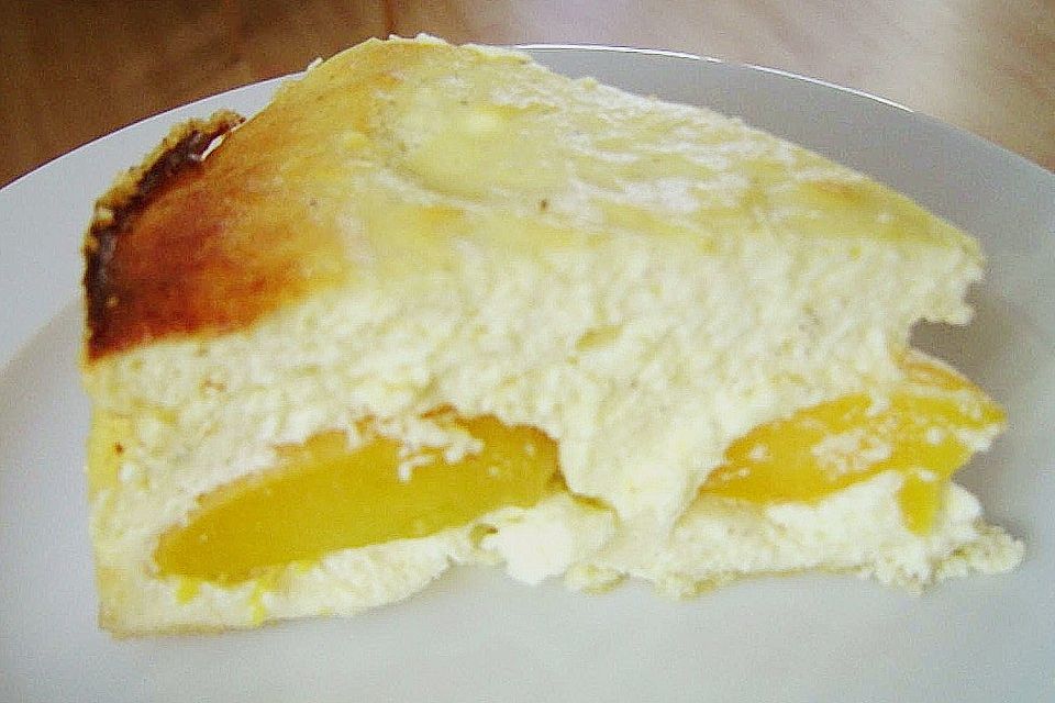 Chrissis Pfirsich - Käsekuchen