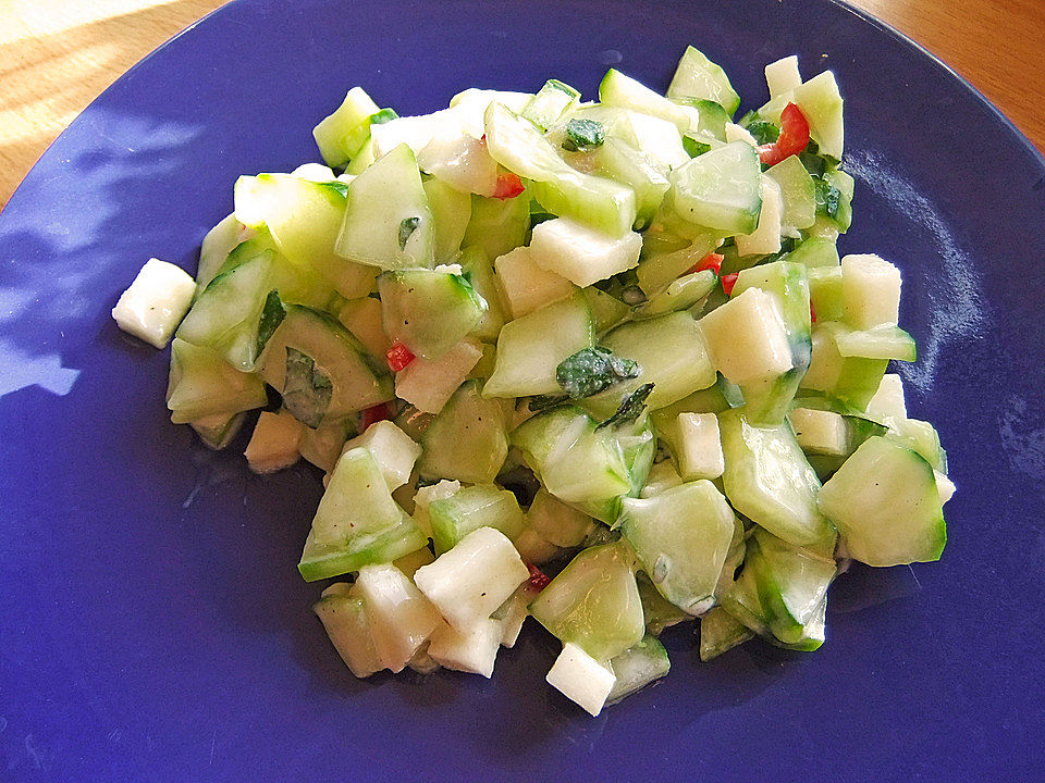 Gurken - Apfel - Salat von blulichblau| Chefkoch