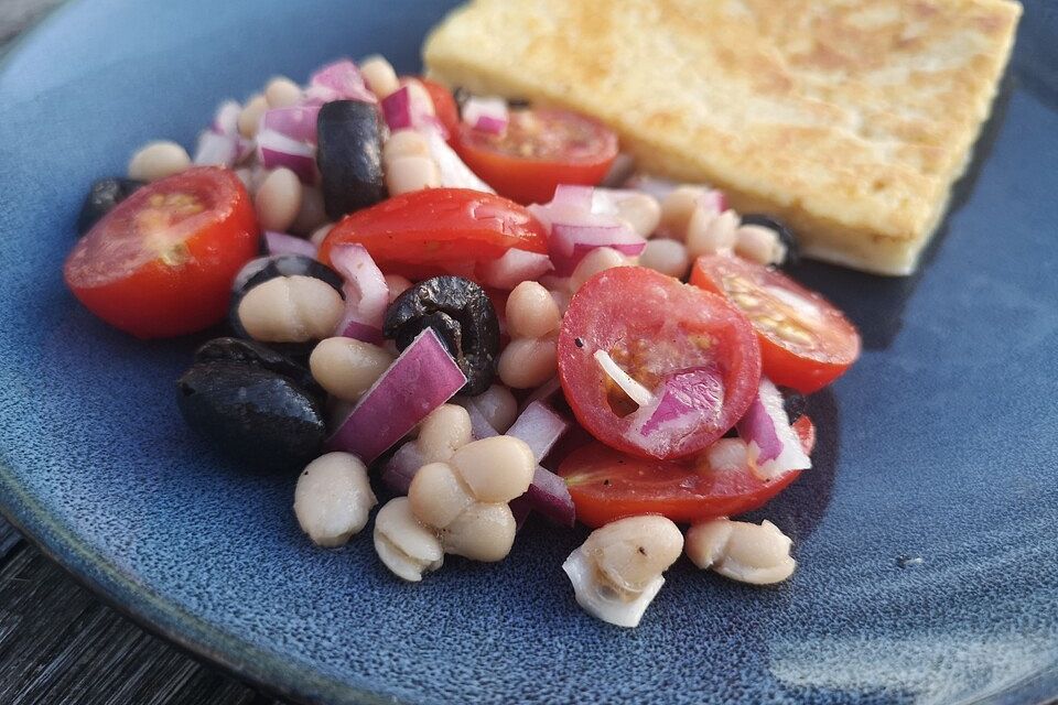 Bohnen - Tomaten - Salat