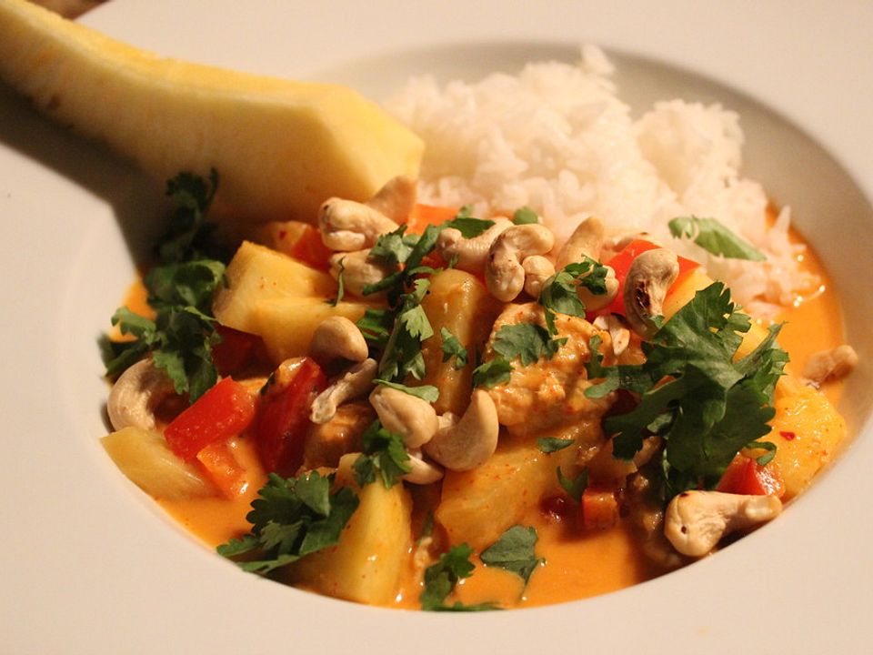 Rotes Curry mit Ananas von hieronimi| Chefkoch