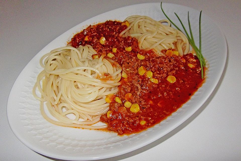 Schnelle Sauce Bolognese