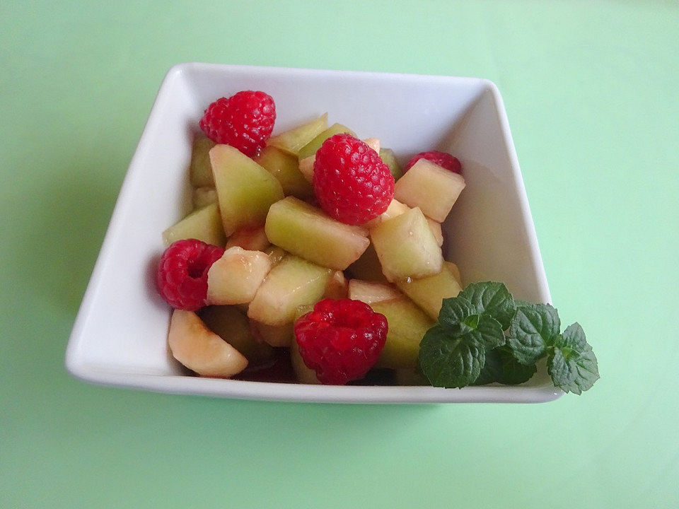 Melonen - Himbeer - Salat von blulichblau| Chefkoch