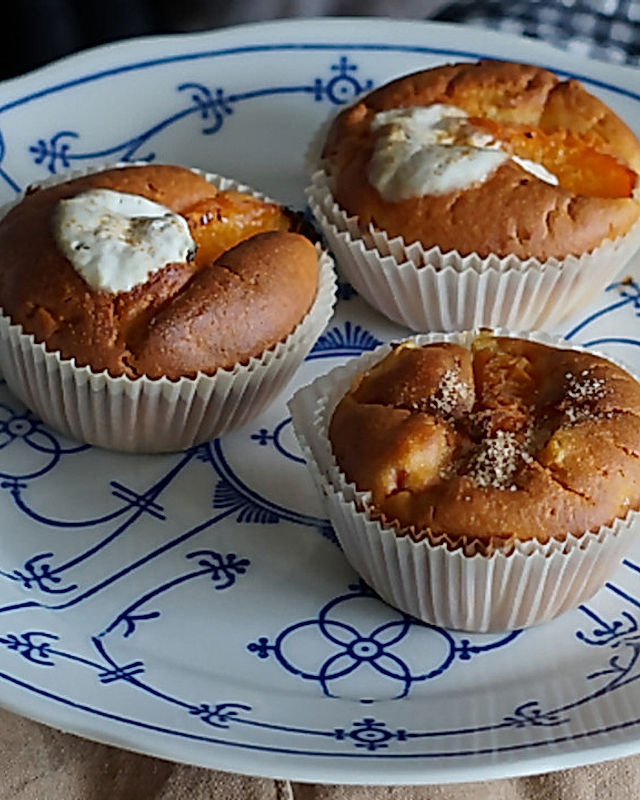 Aprikosen - Joghurt - Muffins