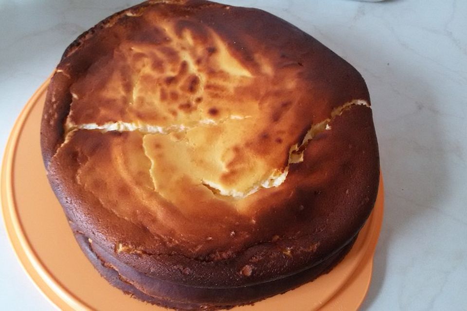 Glutenfreier Käsekuchen ohne Boden