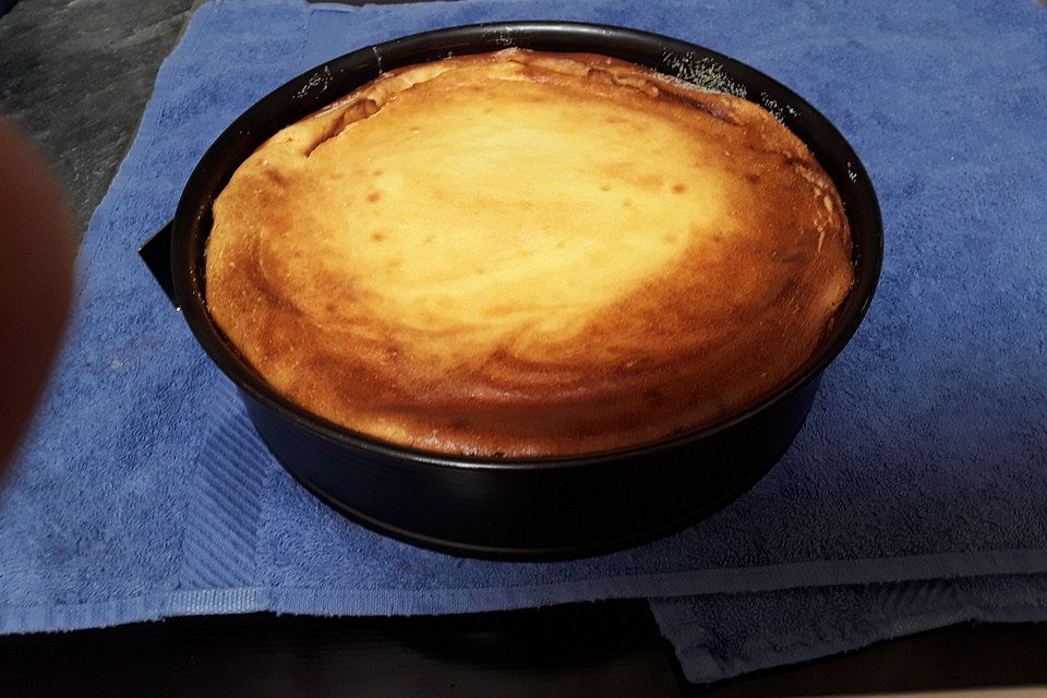 Glutenfreier Käsekuchen ohne Boden