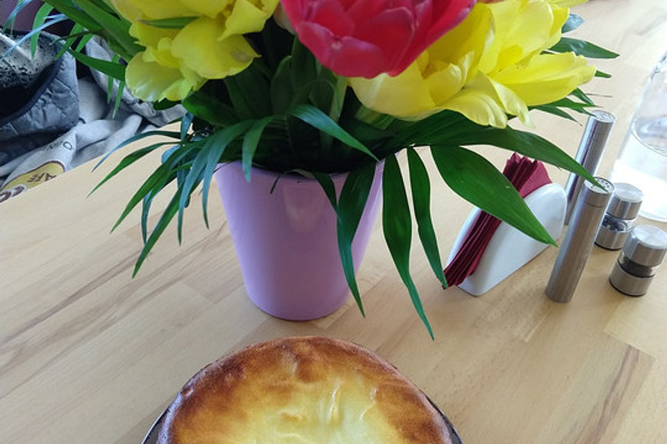 Glutenfreier Käsekuchen ohne Boden