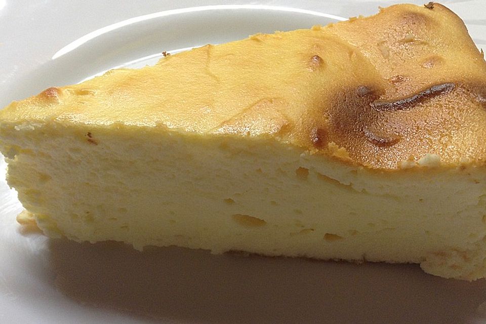 Glutenfreier Käsekuchen ohne Boden