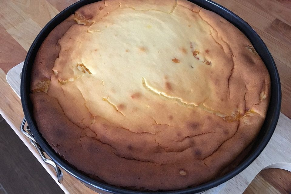 Glutenfreier Käsekuchen ohne Boden