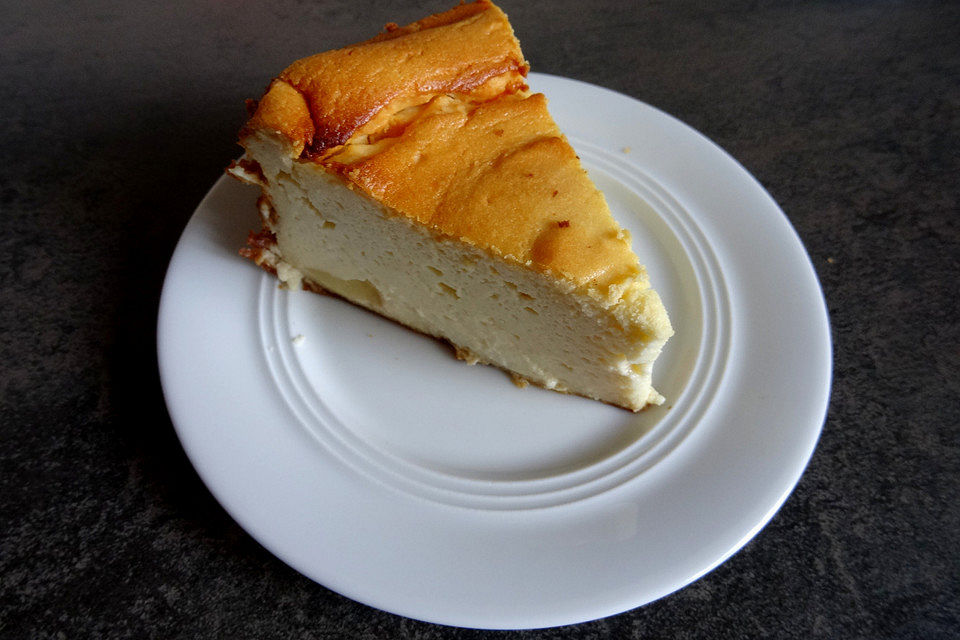 Glutenfreier Käsekuchen ohne Boden