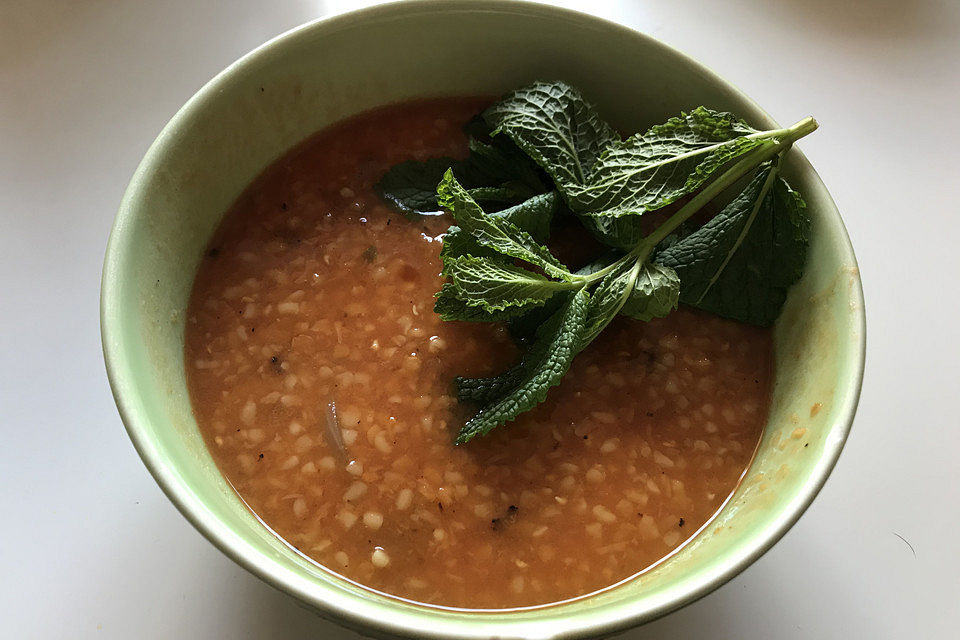 Türkische Hochzeitssuppe