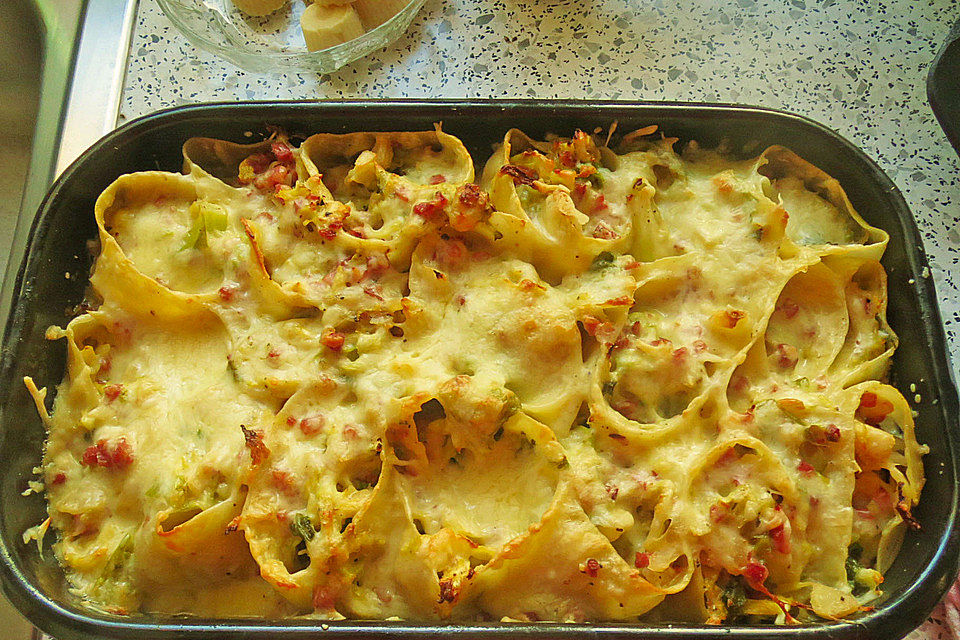 Lasagne-Schinken-Schnecken Lasagne-Schinken-Schnecken