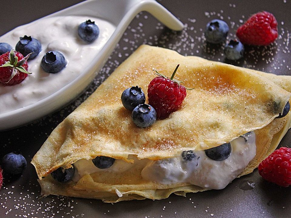 Perfekter Pfannenkuchen von Bluemousetina| Chefkoch