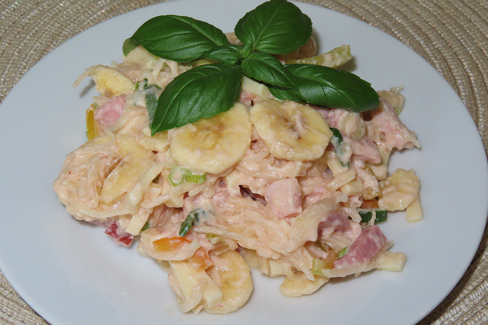 Bananen - Käse - Salat