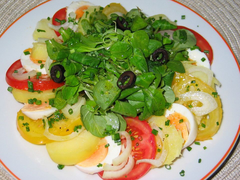 Tomatensalat mit Eiern von Magdalena76| Chefkoch