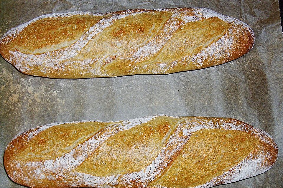 Verbessertes Brötchen oder Baguette Rezept