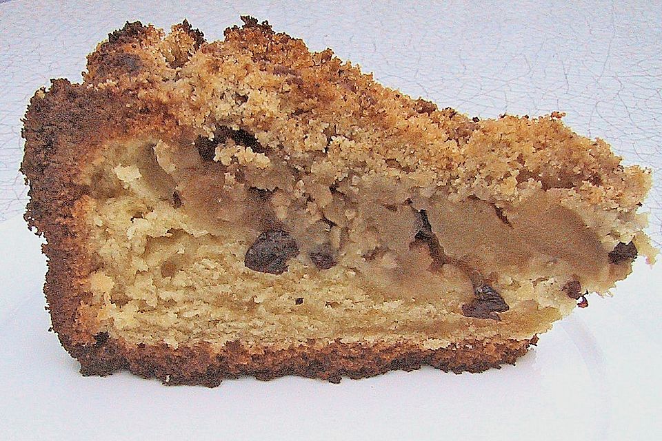 Apfelkuchen mit zimtig - frischen Streuseln