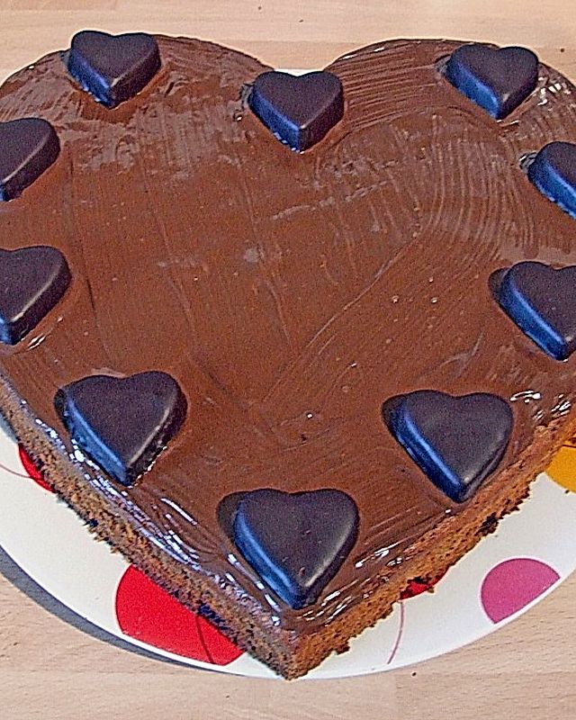 Nuss - Schokoladen - Kuchen