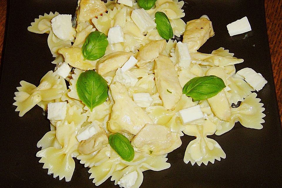 Farfalle mit Hähnchenbrust