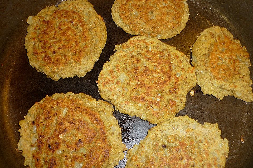 Meine veganen Linsenbratlinge