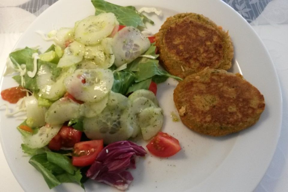 Meine veganen Linsenbratlinge